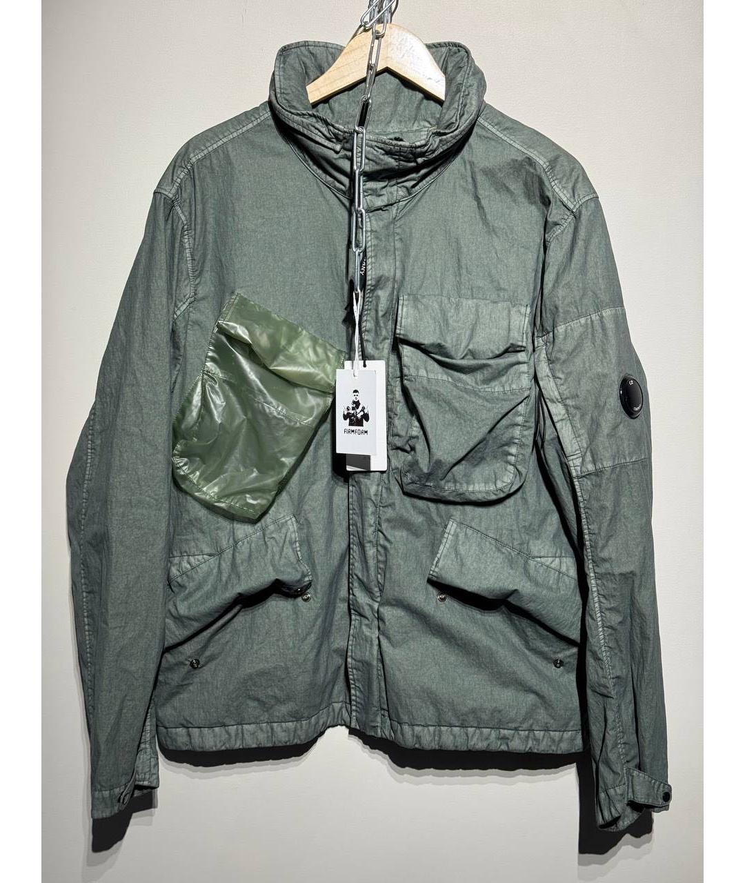 CP COMPANY Зеленая полиамидовая куртка, фото 9