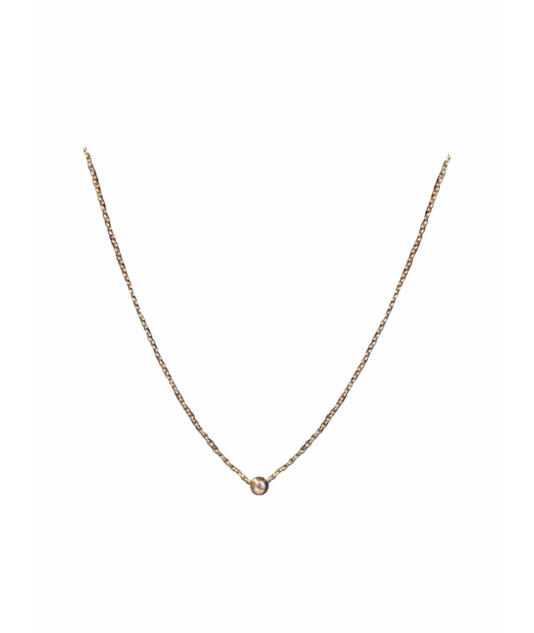 CARTIER Желтое колье из желтого золота, фото 1