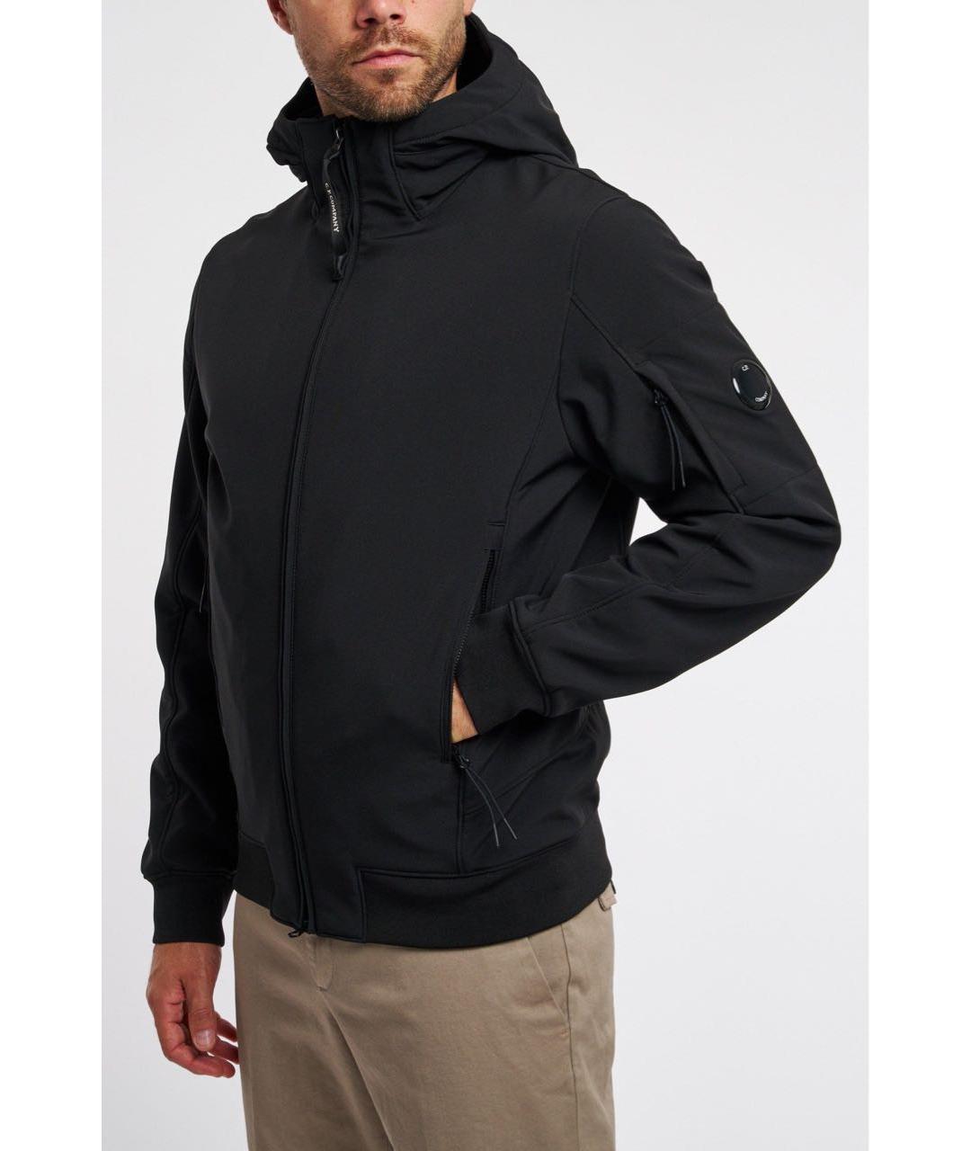 CP COMPANY Черная полиэстеровая куртка, фото 6