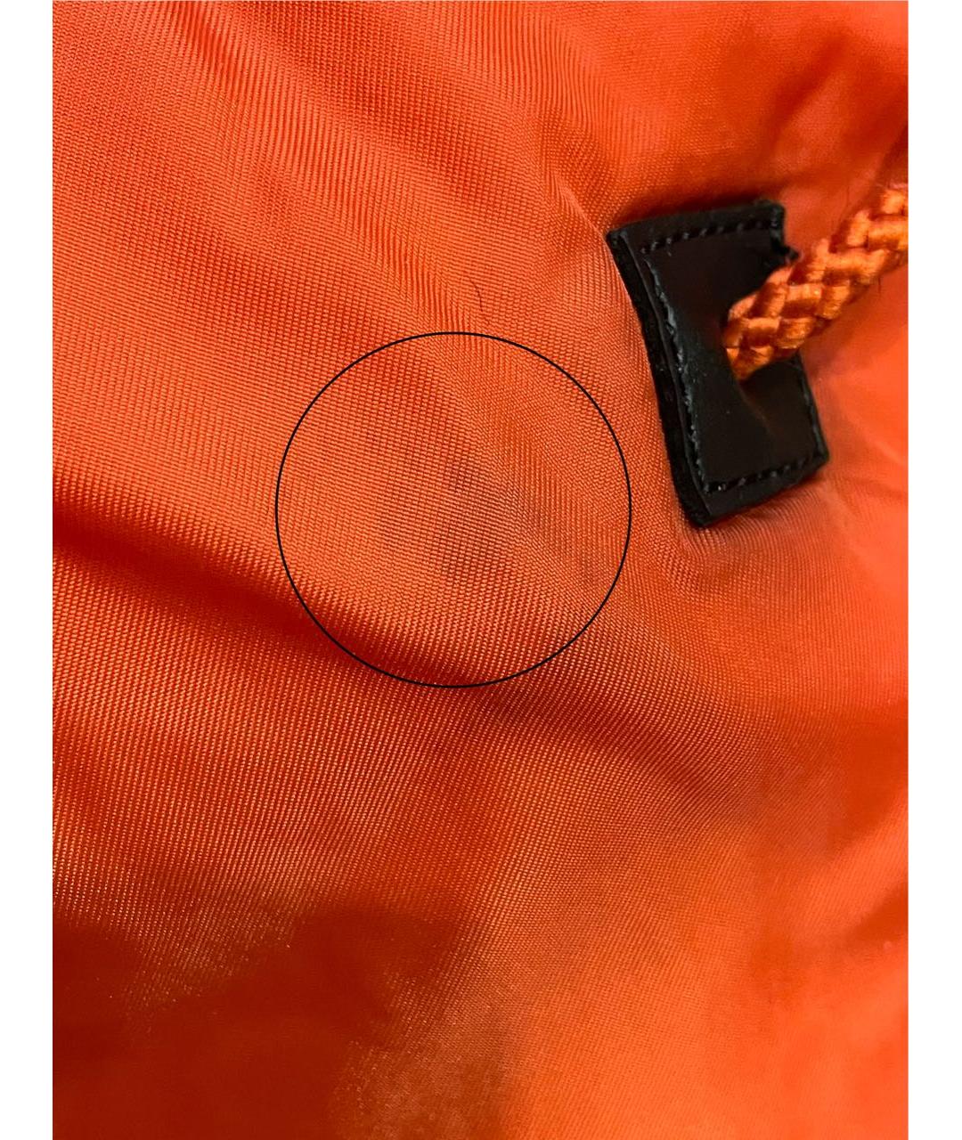 ALPHA INDUSTRIES Оранжевая синтетическая куртка, фото 4