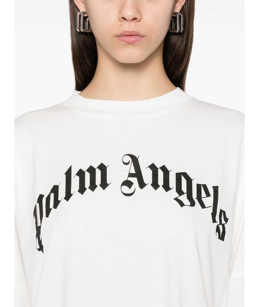 PALM ANGELS Белая футболка, фото 5