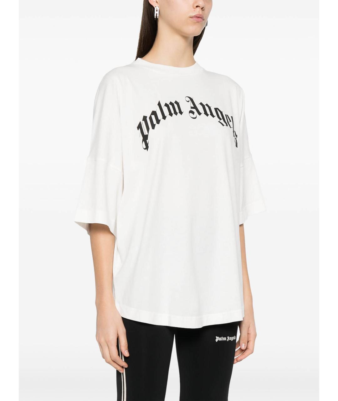 PALM ANGELS Белая футболка, фото 3