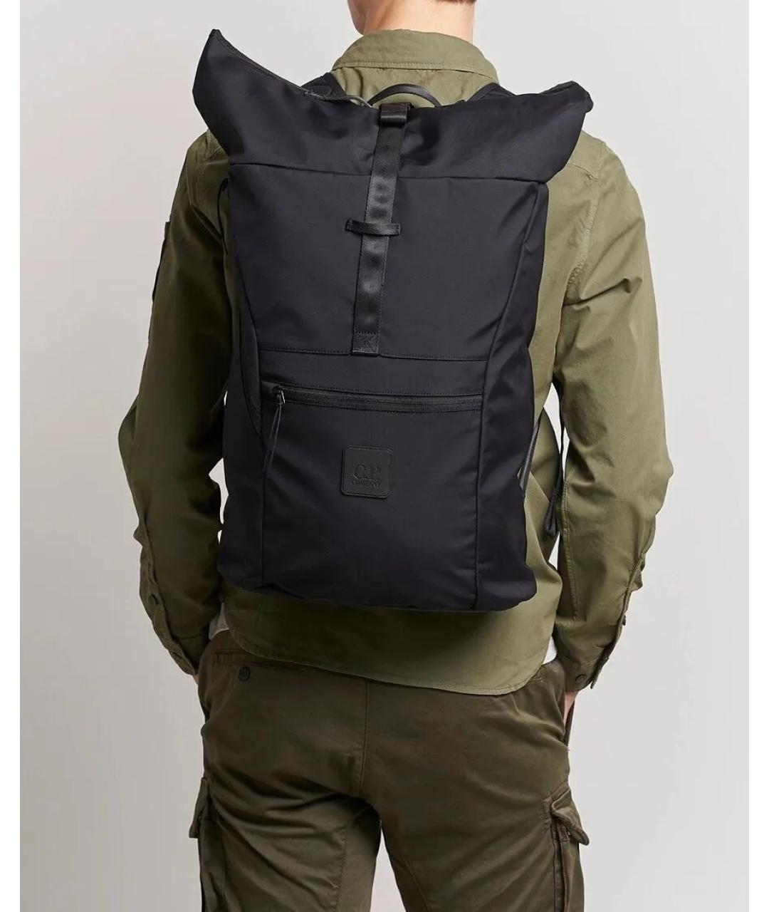 CP COMPANY Черный рюкзак, фото 3