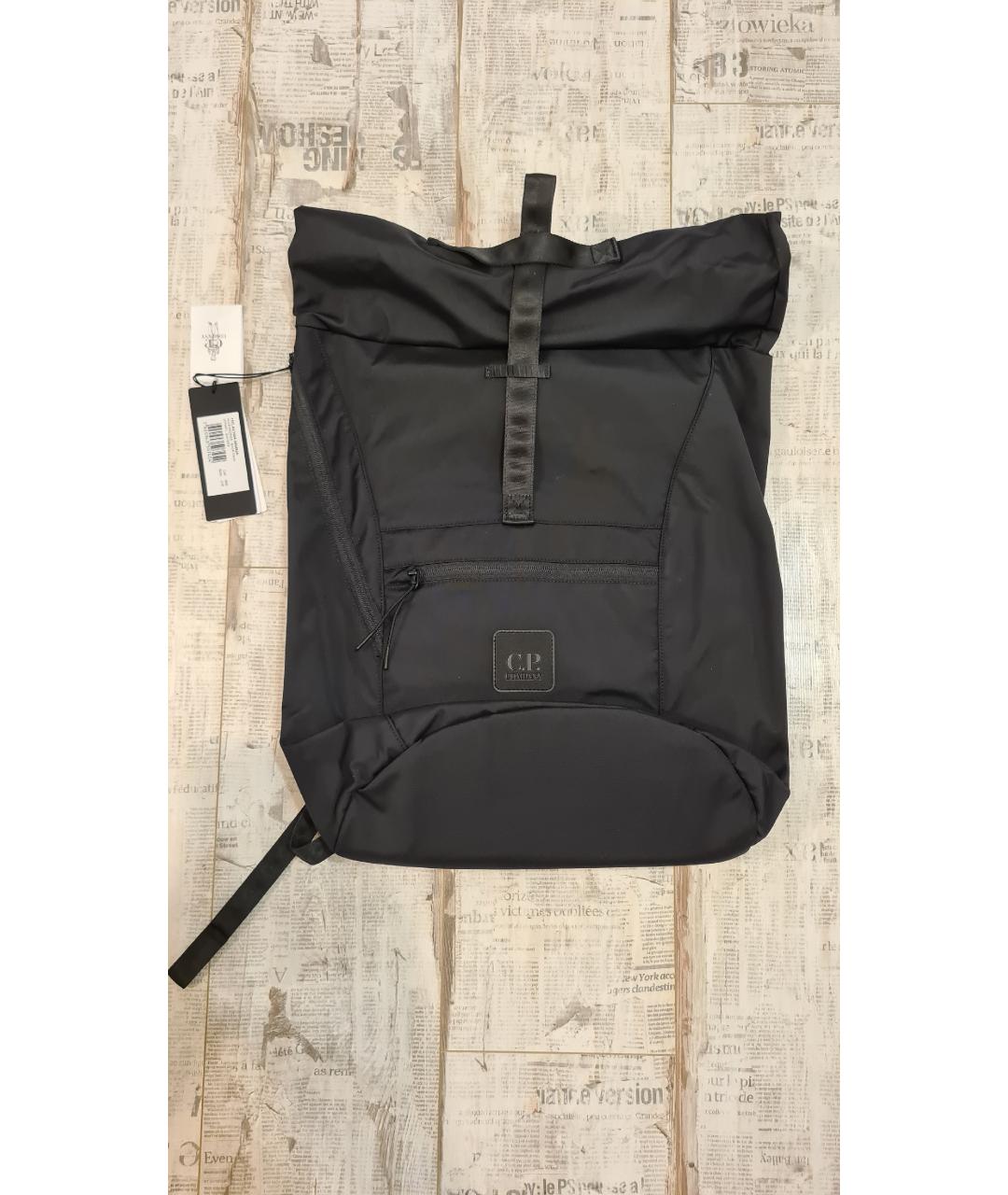 CP COMPANY Черный рюкзак, фото 5