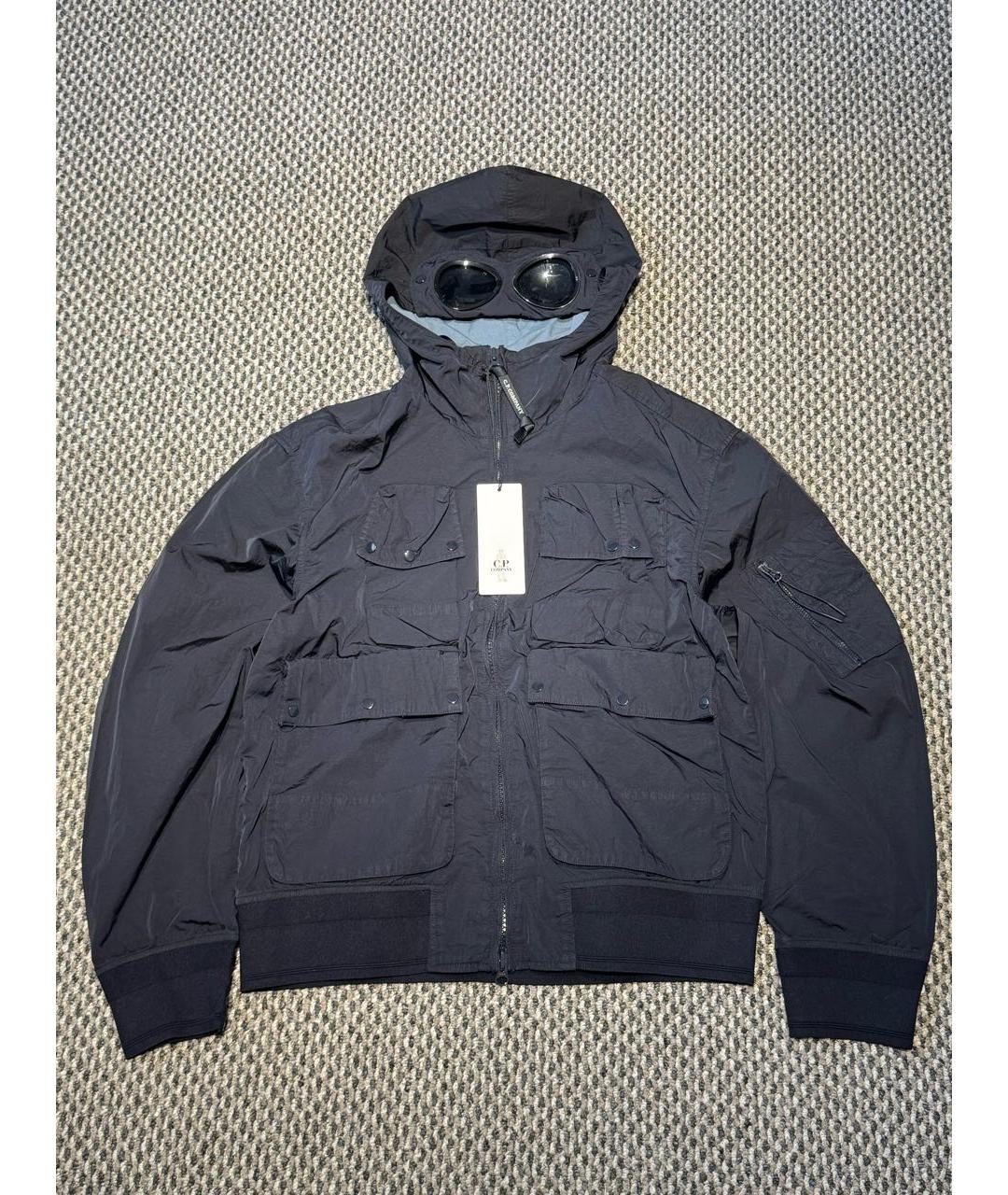 CP COMPANY Темно-синяя полиамидовая куртка, фото 6