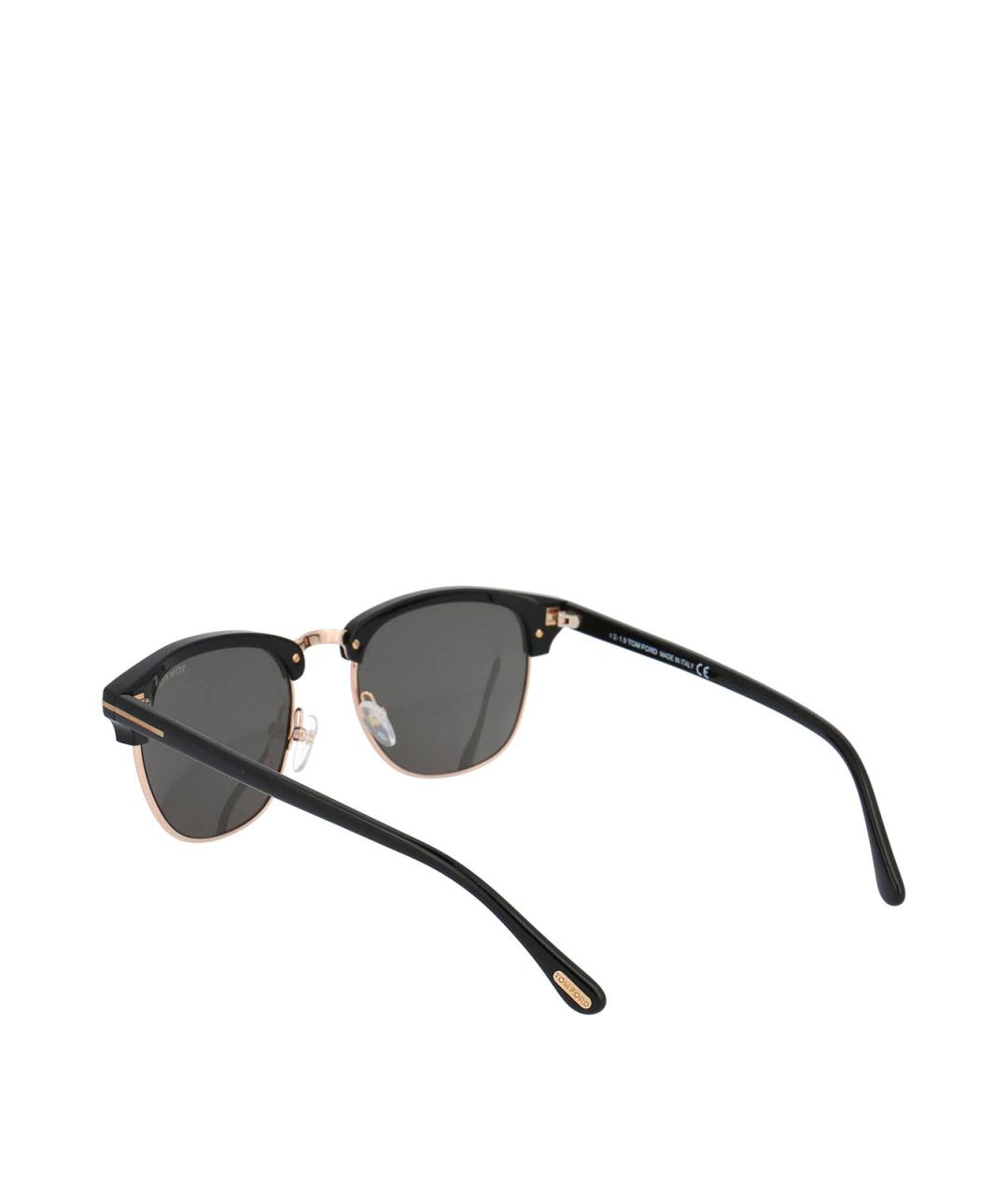 TOM FORD Черные солнцезащитные очки, фото 4