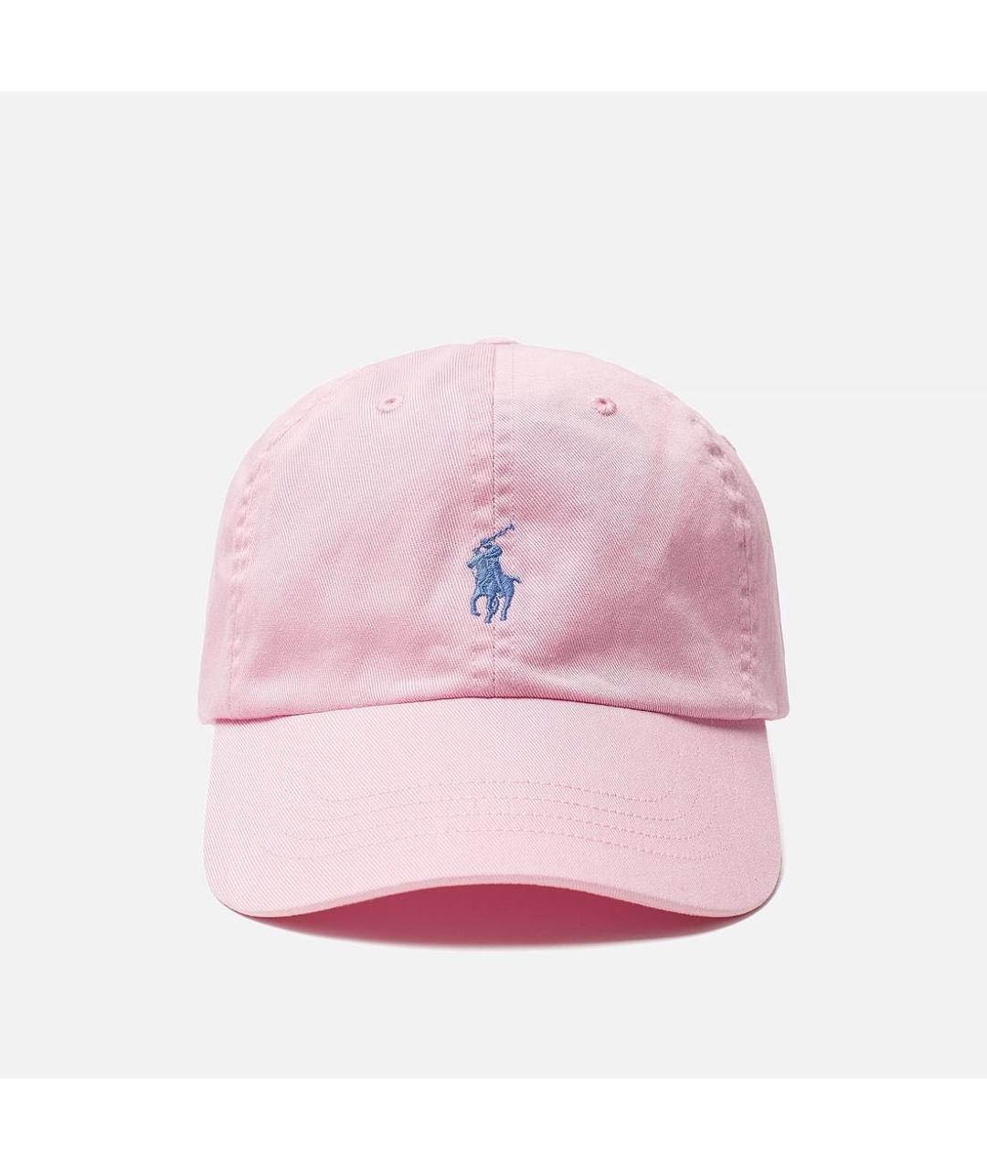 POLO RALPH LAUREN Розовая хлопковая кепка/бейсболка, фото 6