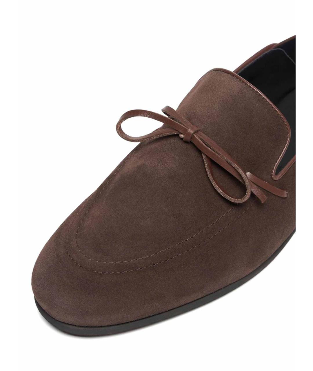 BALLY Коричневые резиновые лоферы, фото 6
