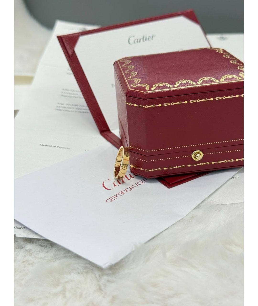 CARTIER Золотое кольцо из розового золота, фото 3
