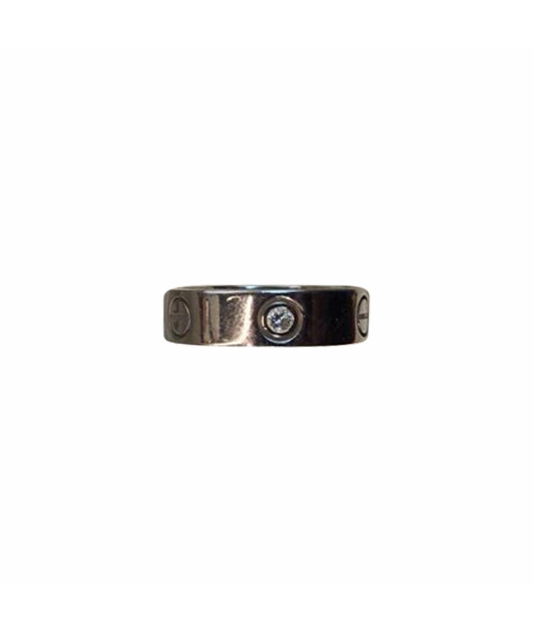 CARTIER Серебряное кольцо из белого золота, фото 1