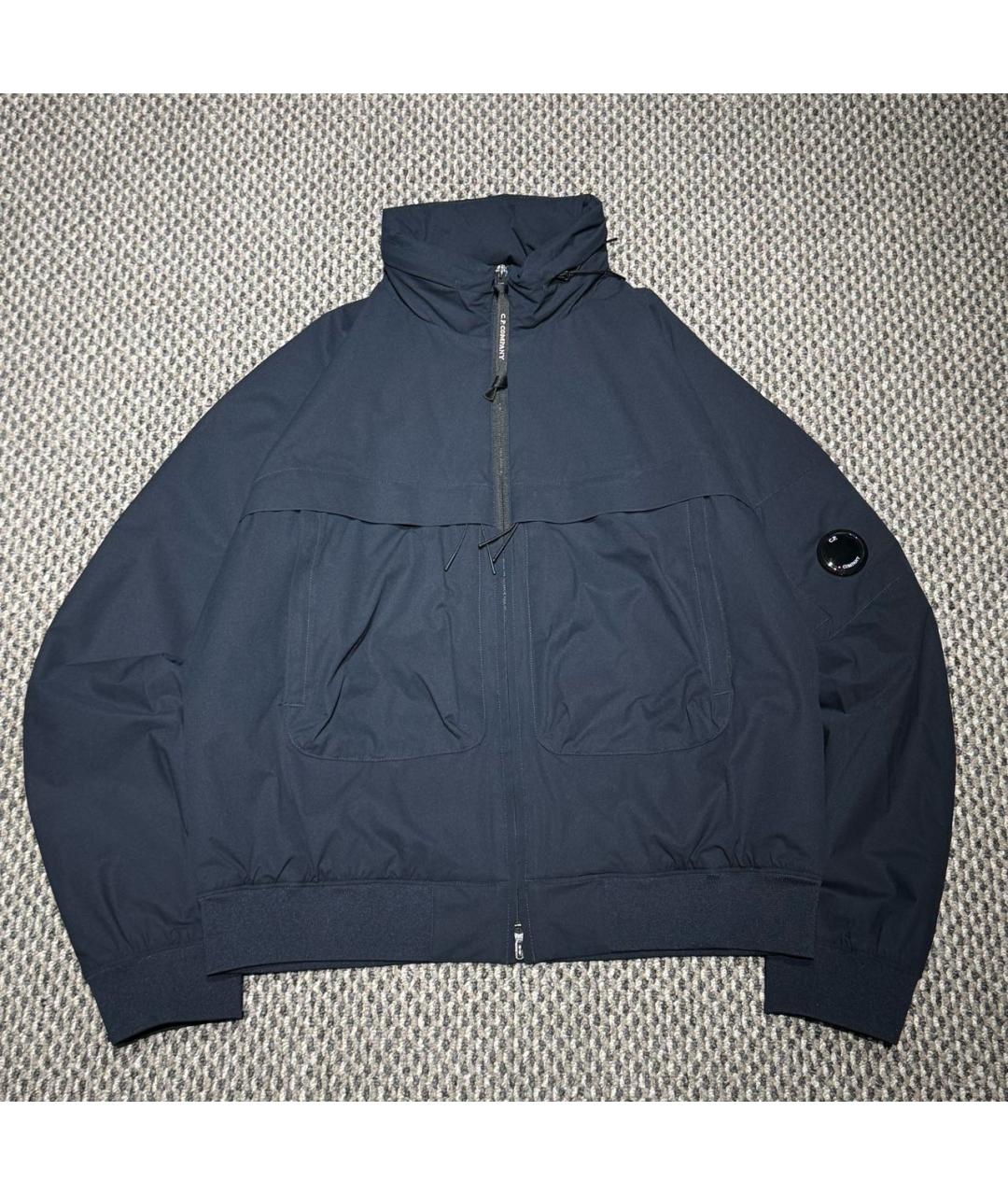 CP COMPANY Темно-синяя полиамидовая куртка, фото 6
