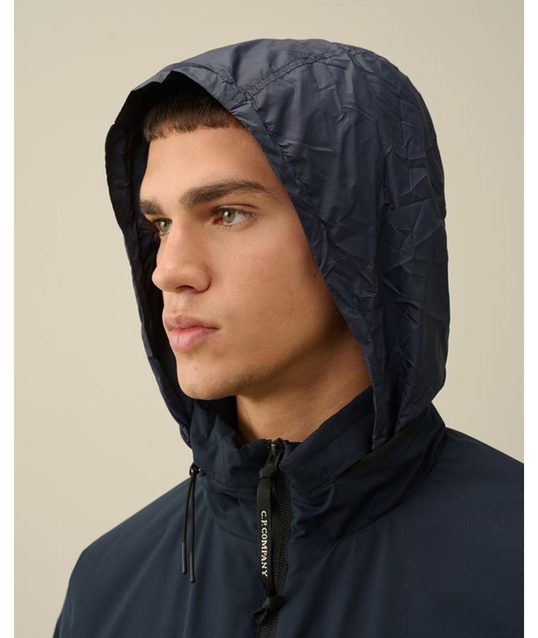 CP COMPANY Темно-синяя полиамидовая куртка, фото 5