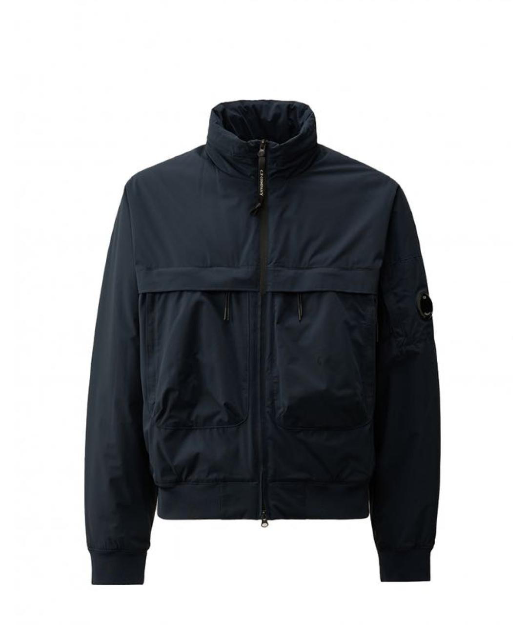CP COMPANY Темно-синяя полиамидовая куртка, фото 9