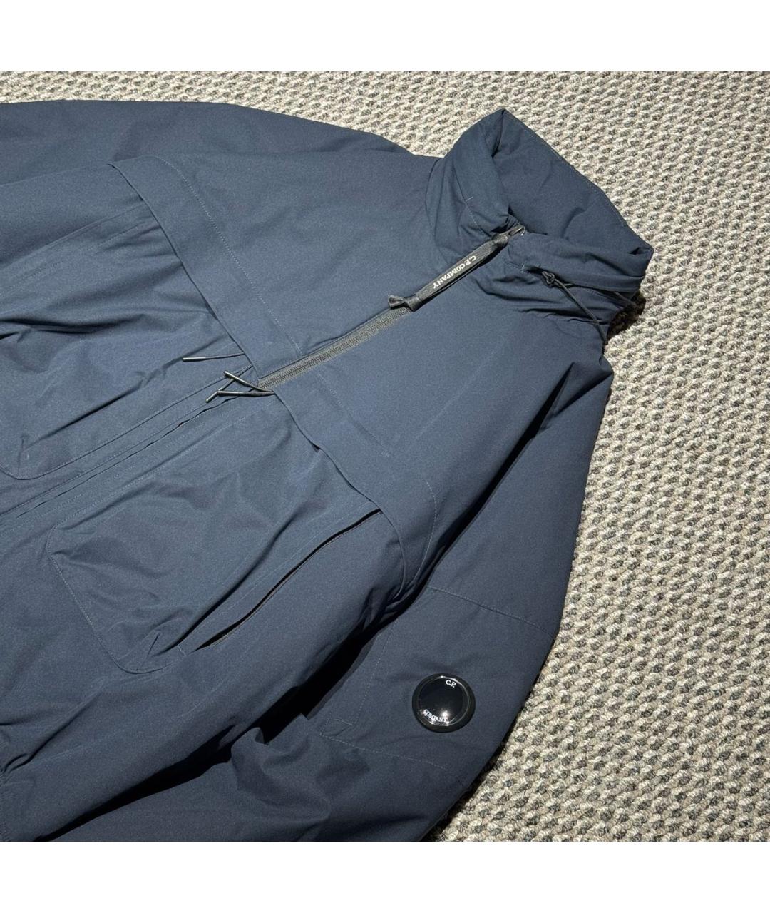 CP COMPANY Темно-синяя полиамидовая куртка, фото 7