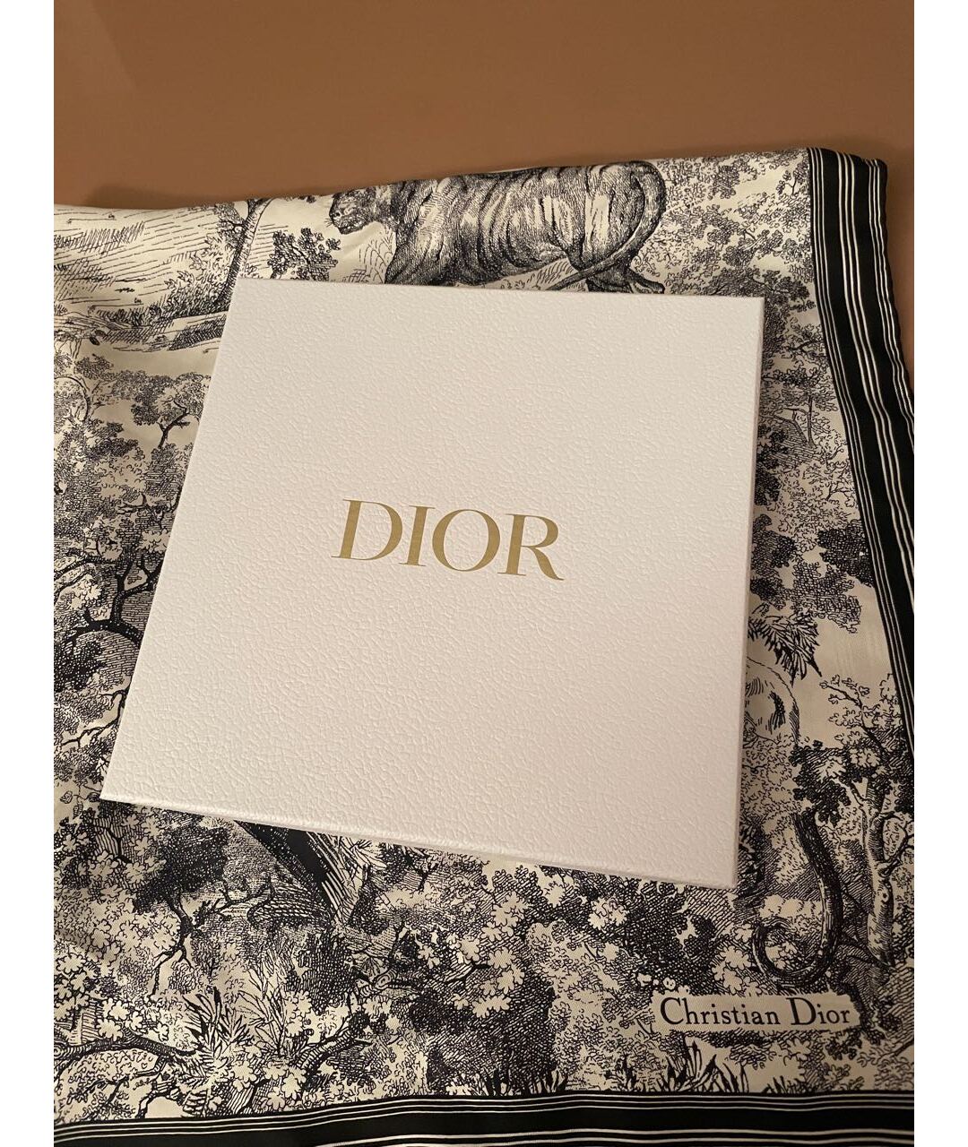 CHRISTIAN DIOR PRE-OWNED Шарф, фото 4