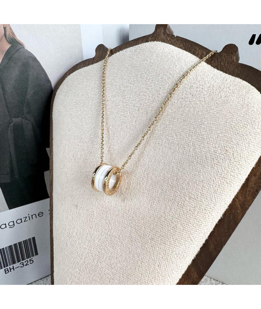 BVLGARI Золотое колье из розового золота, фото 3