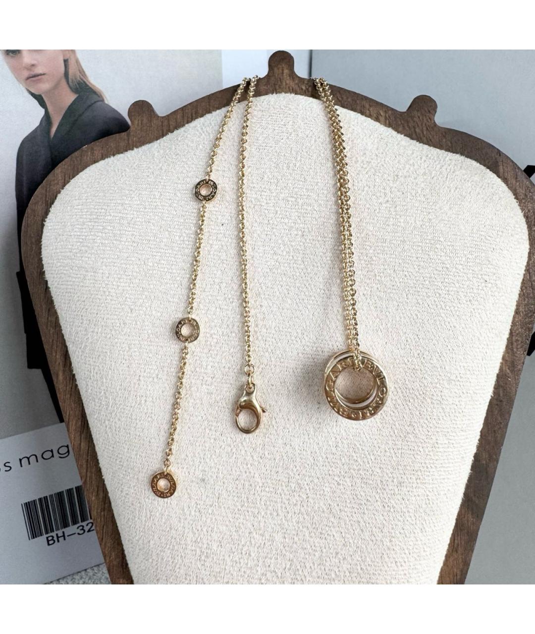 BVLGARI Золотое колье из розового золота, фото 2