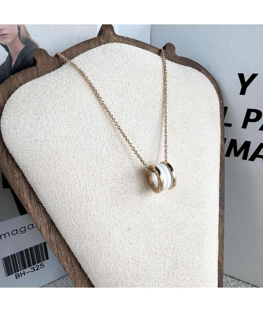 BVLGARI Золотое колье из розового золота, фото 5
