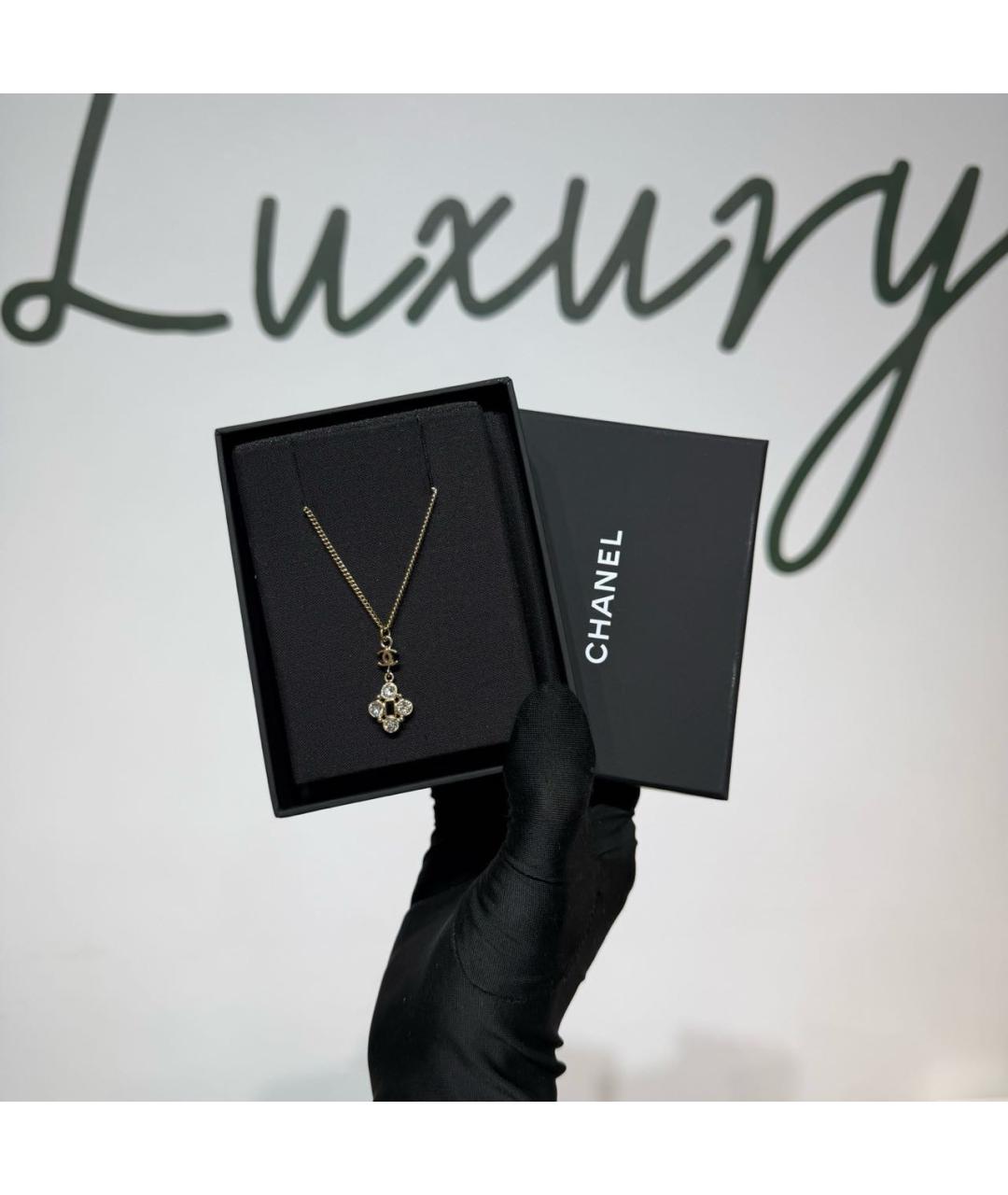 CHANEL Золотое колье, фото 5