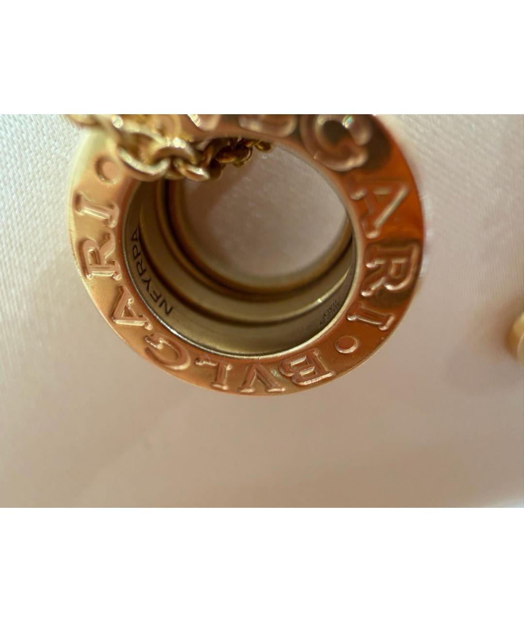 BVLGARI Золотое колье из розового золота, фото 3