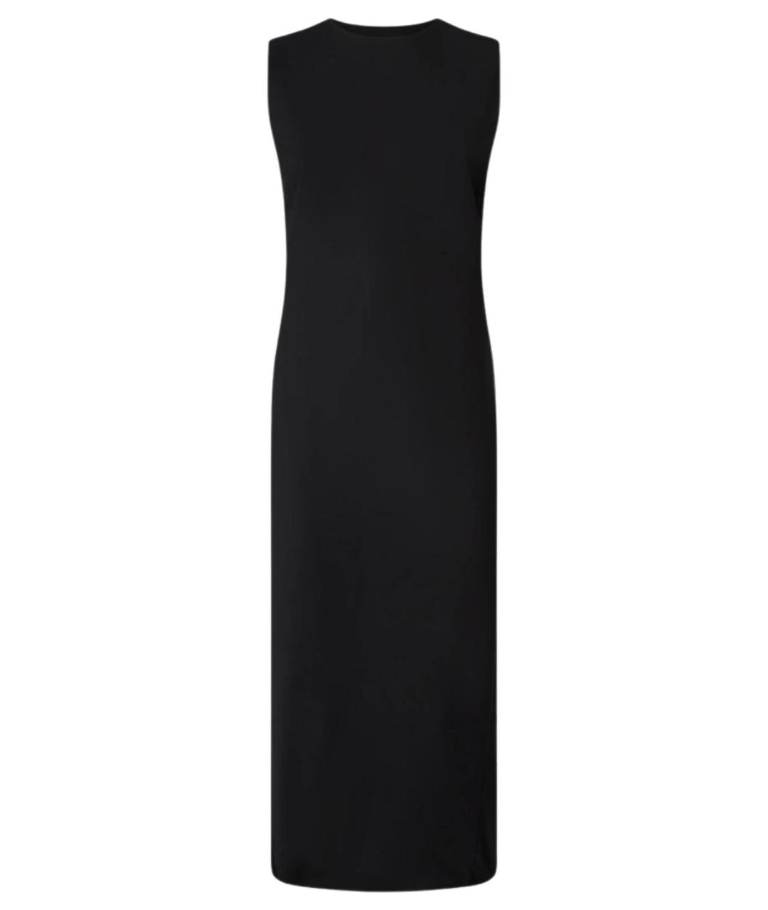PINKO Черное полиэстеровое коктейльное платье, фото 1