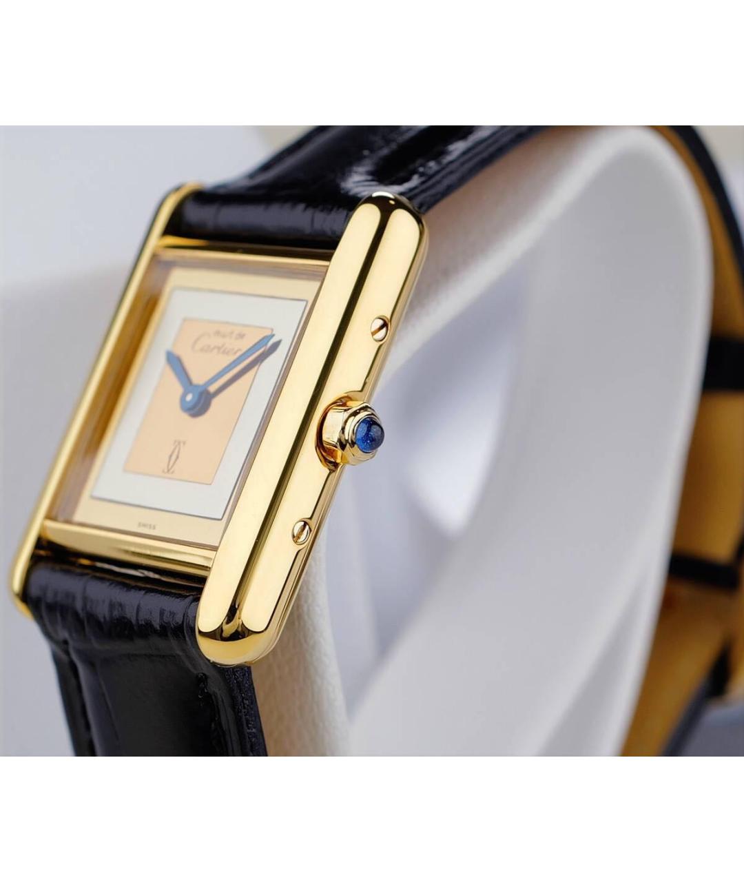 CARTIER Золотые часы, фото 4