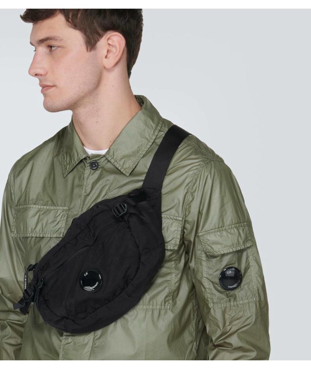 CP COMPANY Зеленая полиамидовая куртка, фото 4