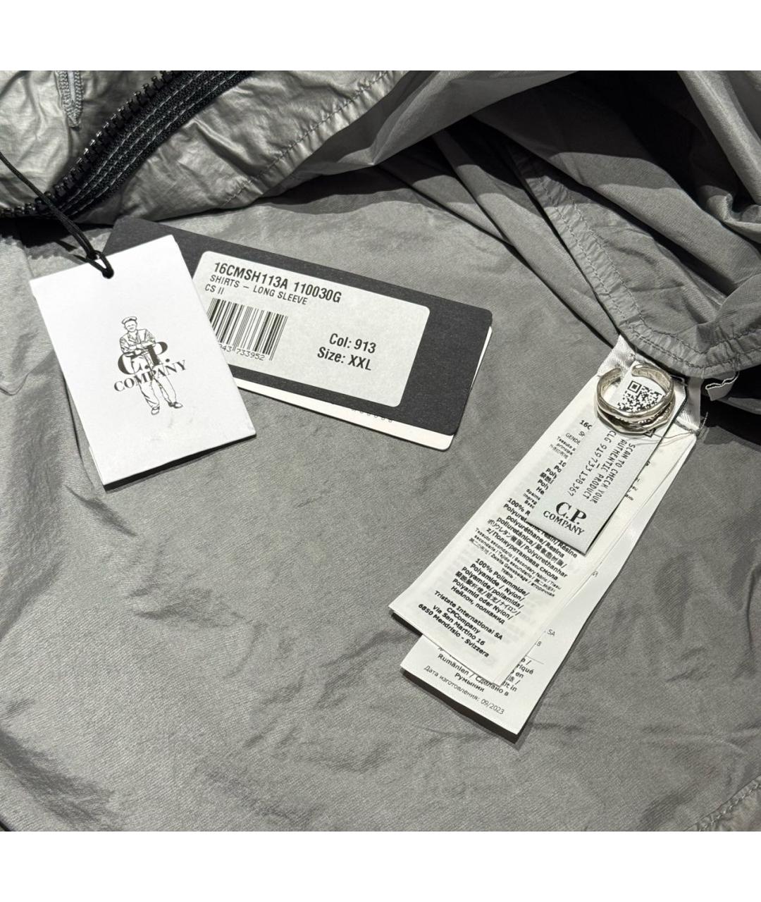 CP COMPANY Зеленая полиамидовая куртка, фото 6