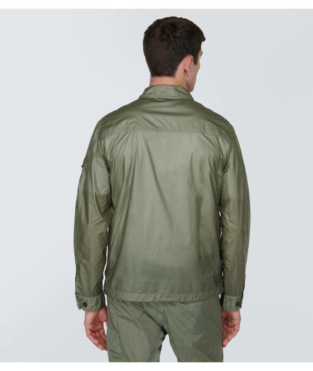 CP COMPANY Зеленая полиамидовая куртка, фото 3