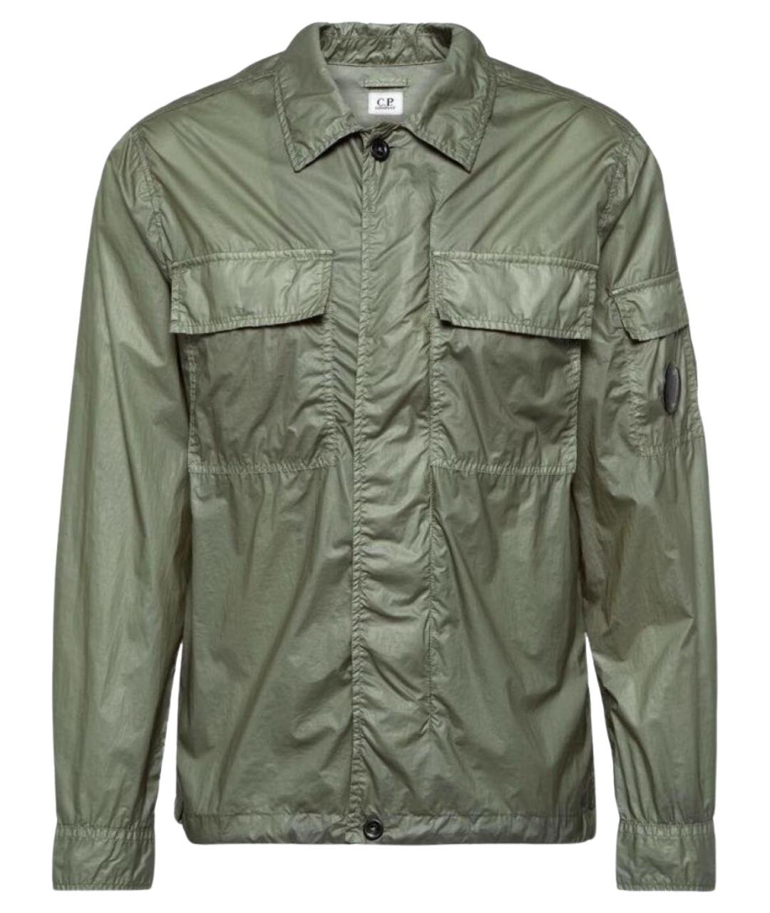 CP COMPANY Зеленая полиамидовая куртка, фото 1