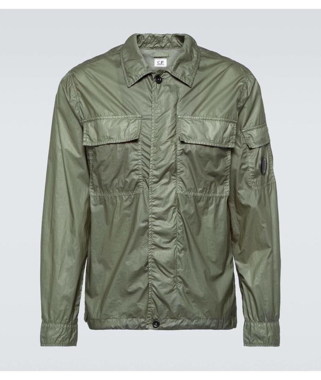 CP COMPANY Зеленая полиамидовая куртка, фото 9