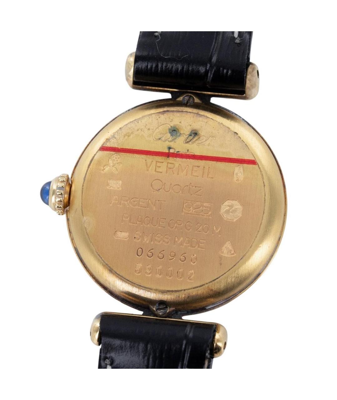 CARTIER Золотые часы, фото 2