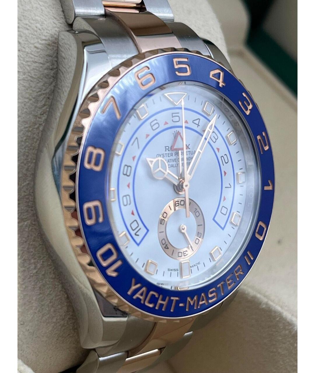 ROLEX Белые часы из розового золота, фото 4