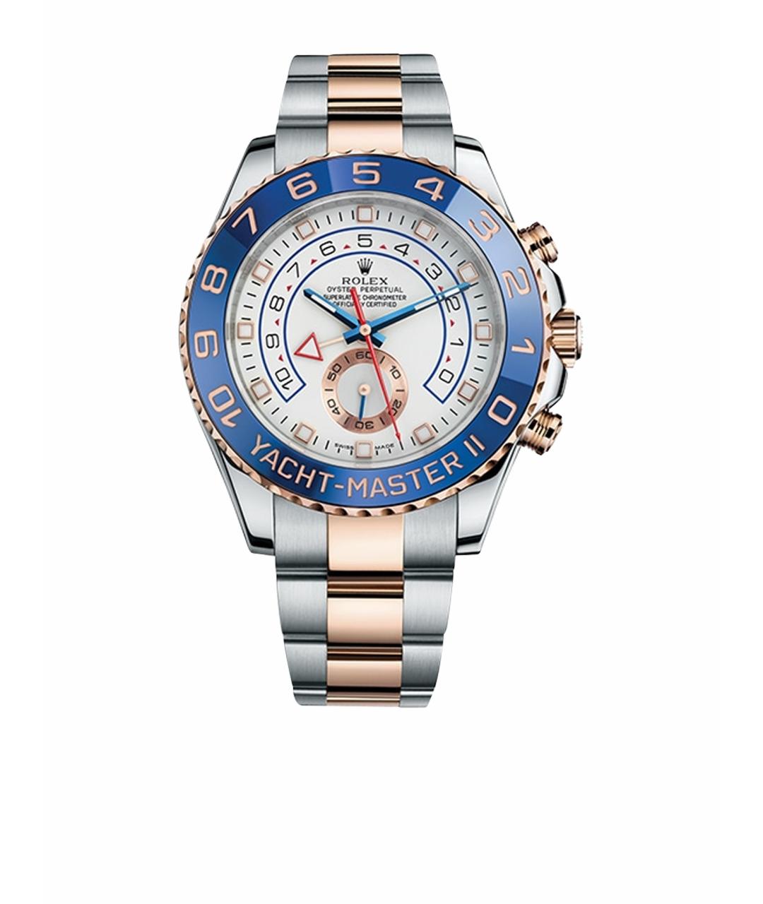 ROLEX Белые часы из розового золота, фото 1