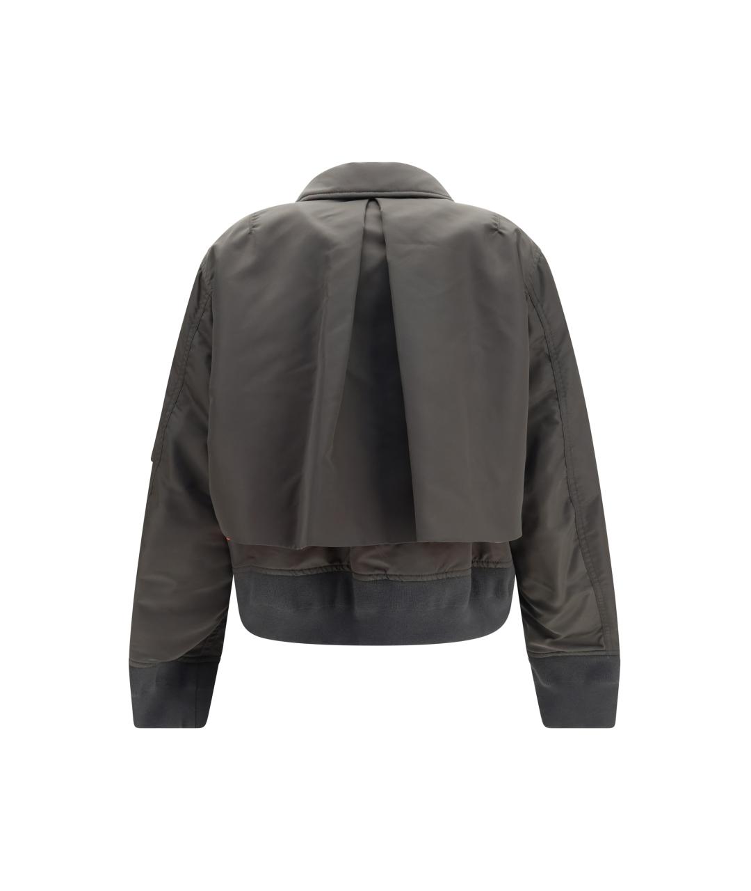 SACAI Хаки синтетическая куртка, фото 2
