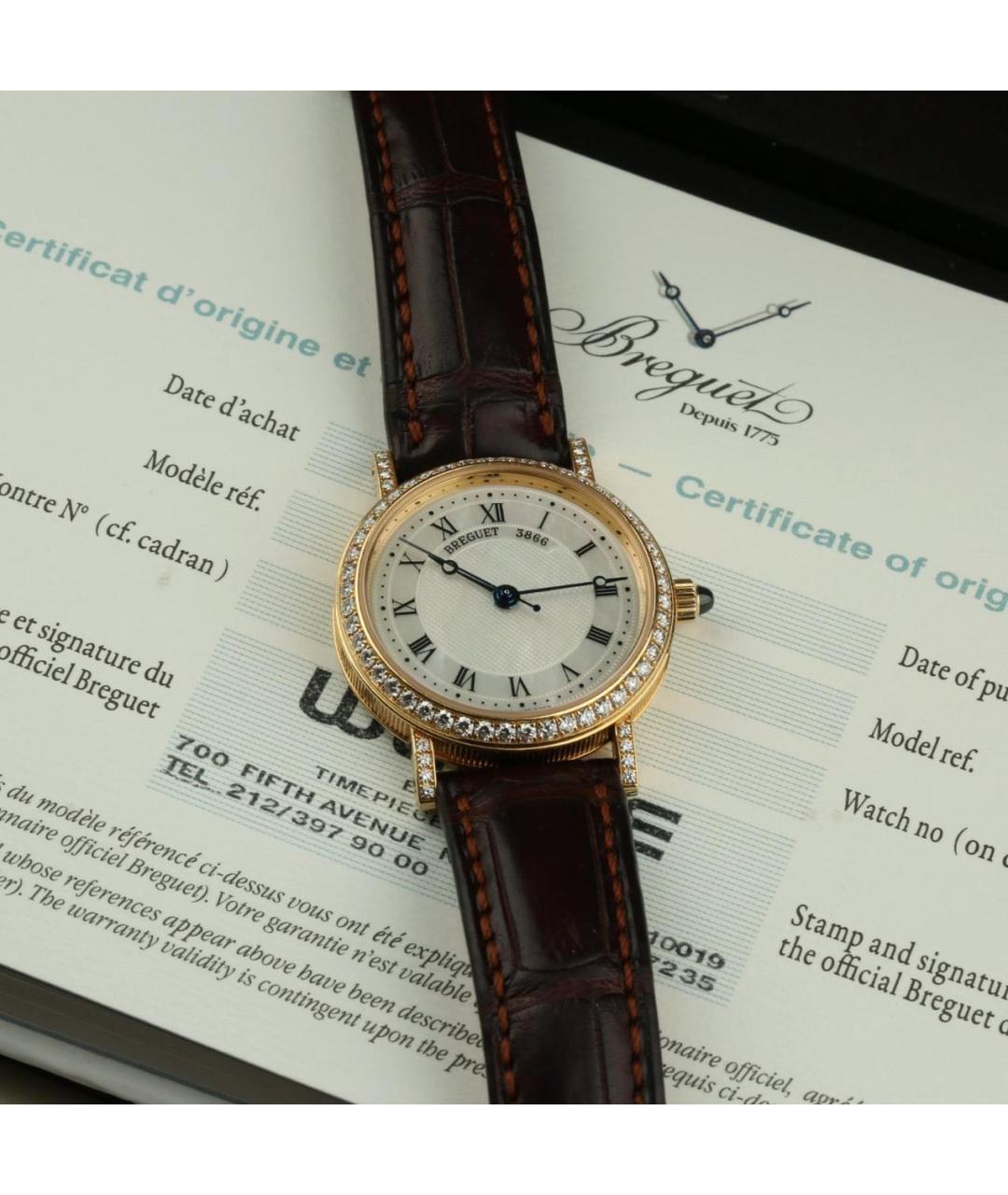 Breguet Золотые часы из желтого золота, фото 4