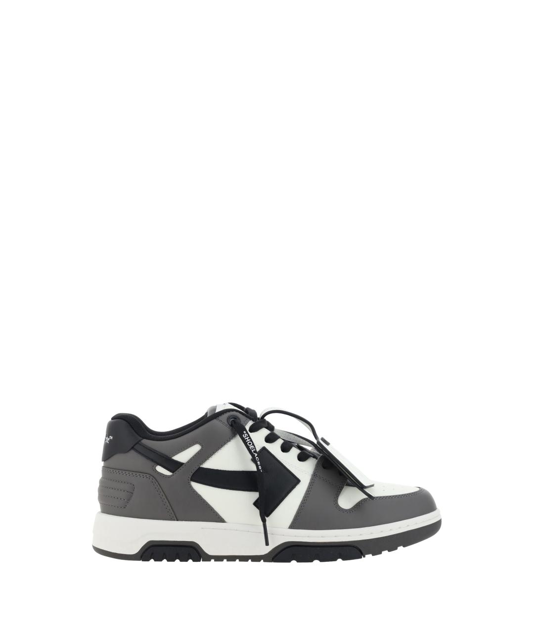 OFF-WHITE Мульти кожаные низкие кроссовки / кеды, фото 1