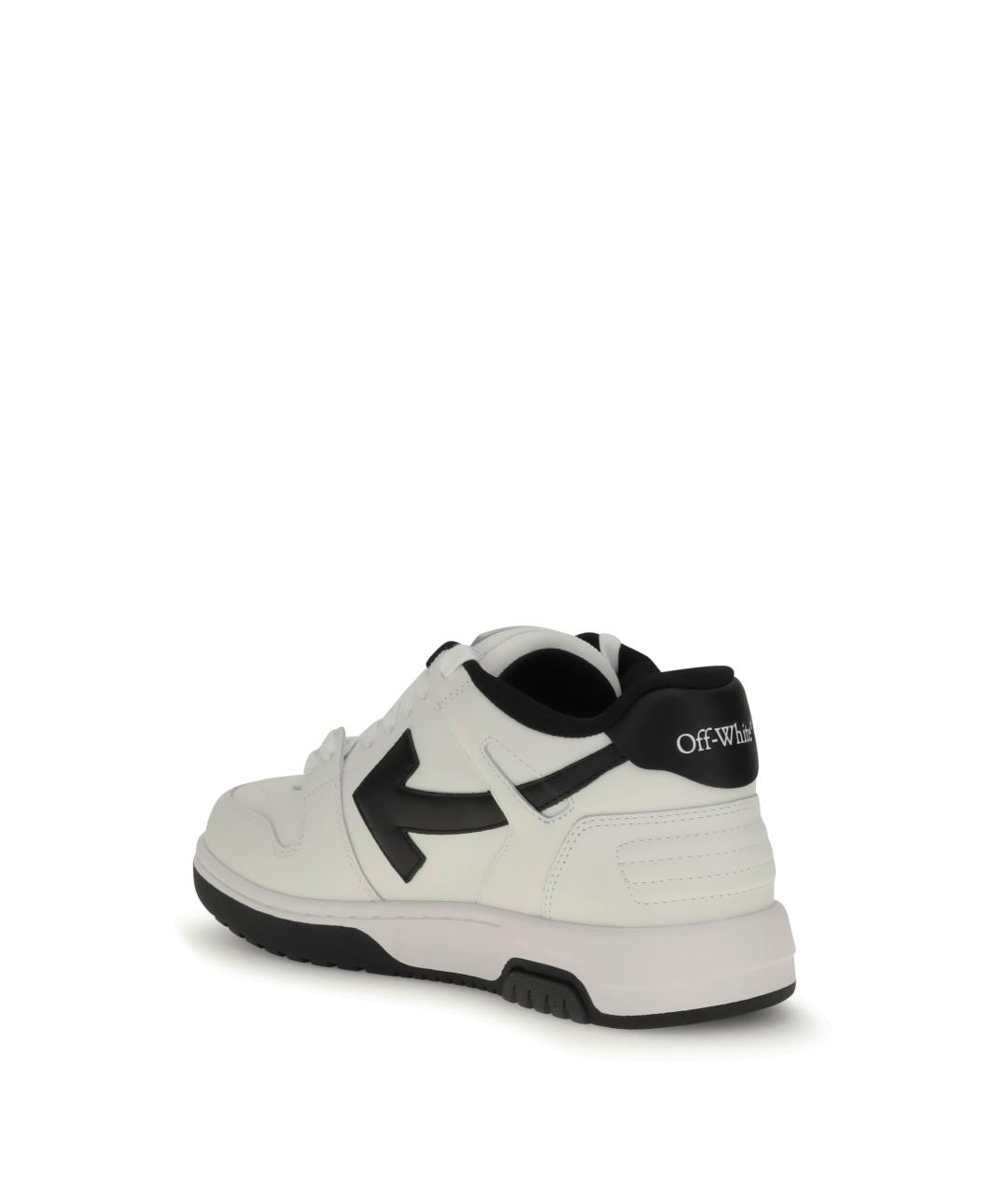 OFF-WHITE Мульти кожаные низкие кроссовки / кеды, фото 3
