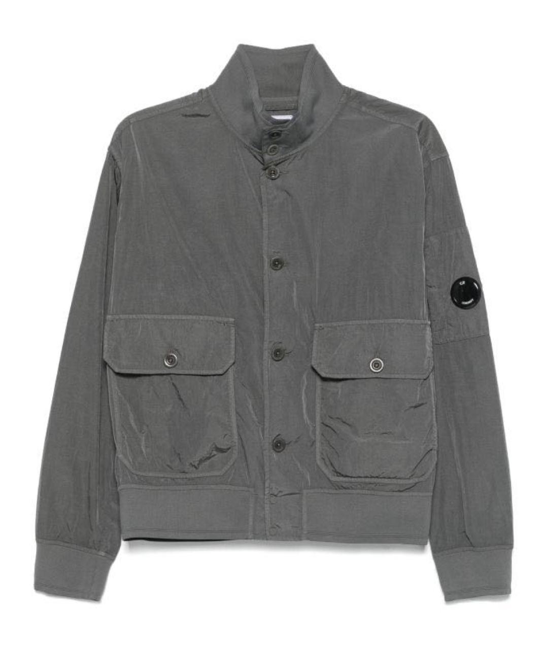 CP COMPANY Антрацитовая полиамидовая куртка, фото 2