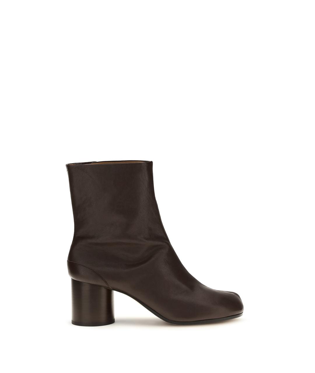 MAISON MARGIELA Коричневые кожаные ботинки, фото 1