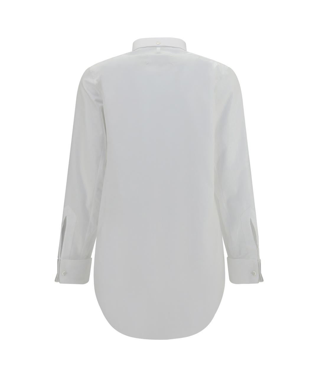 MAISON MARGIELA Белая хлопковая рубашка, фото 2