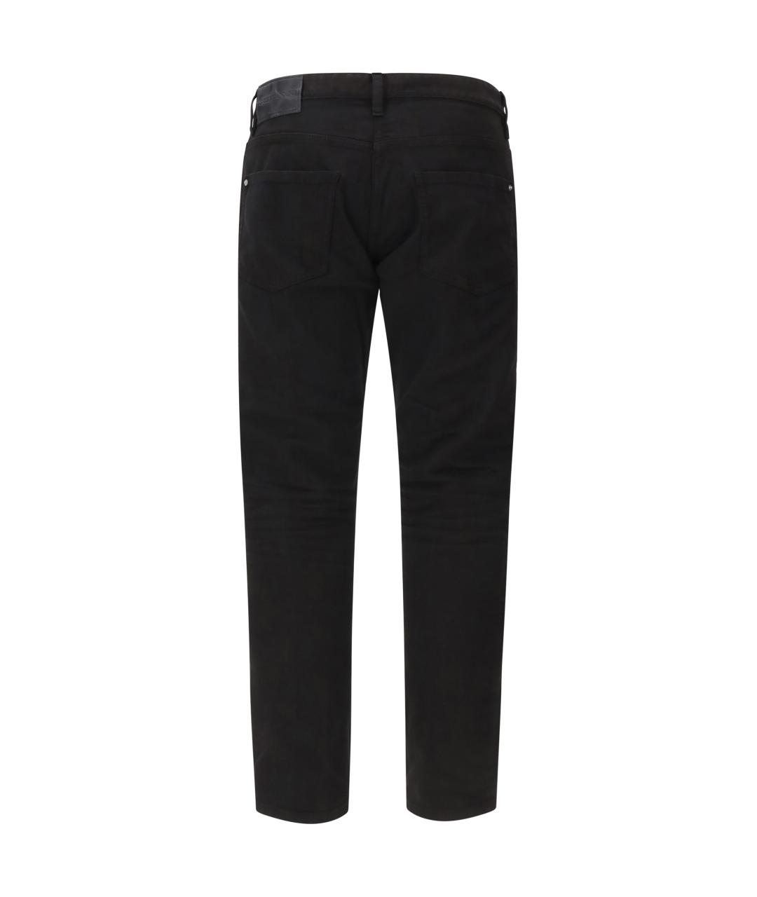 DSQUARED2 Черные хлопковые прямые джинсы, фото 2