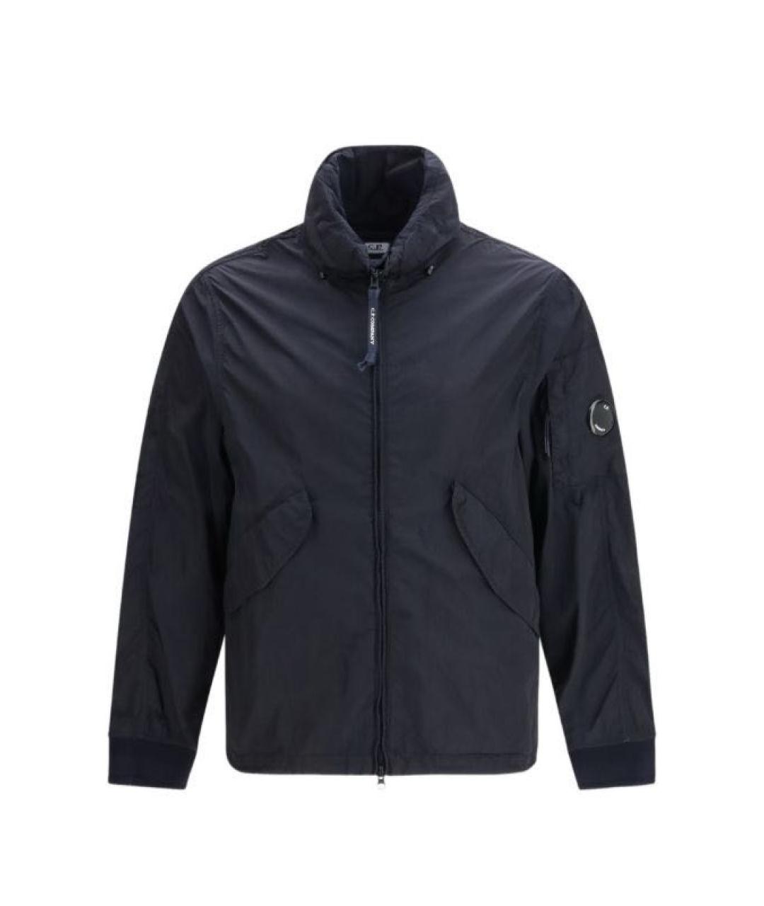 CP COMPANY Темно-синяя полиамидовая куртка, фото 2