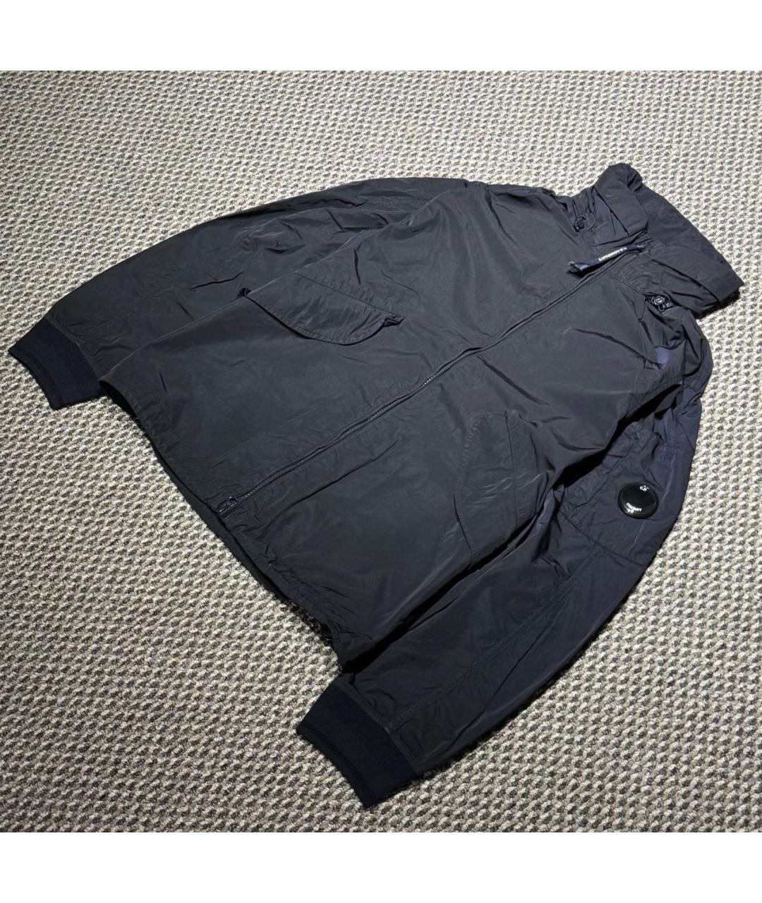 CP COMPANY Темно-синяя полиамидовая куртка, фото 3
