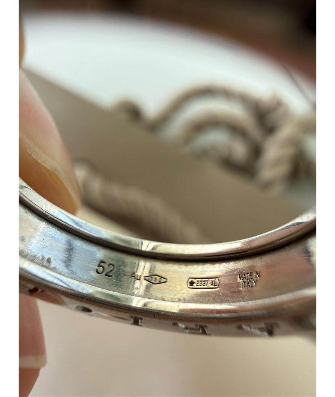 BVLGARI Серебряное кольцо из белого золота, фото 5