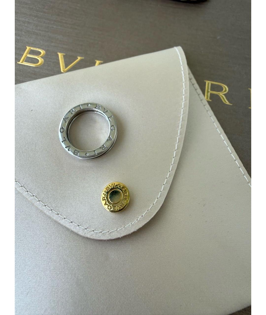 BVLGARI Серебряное кольцо из белого золота, фото 8