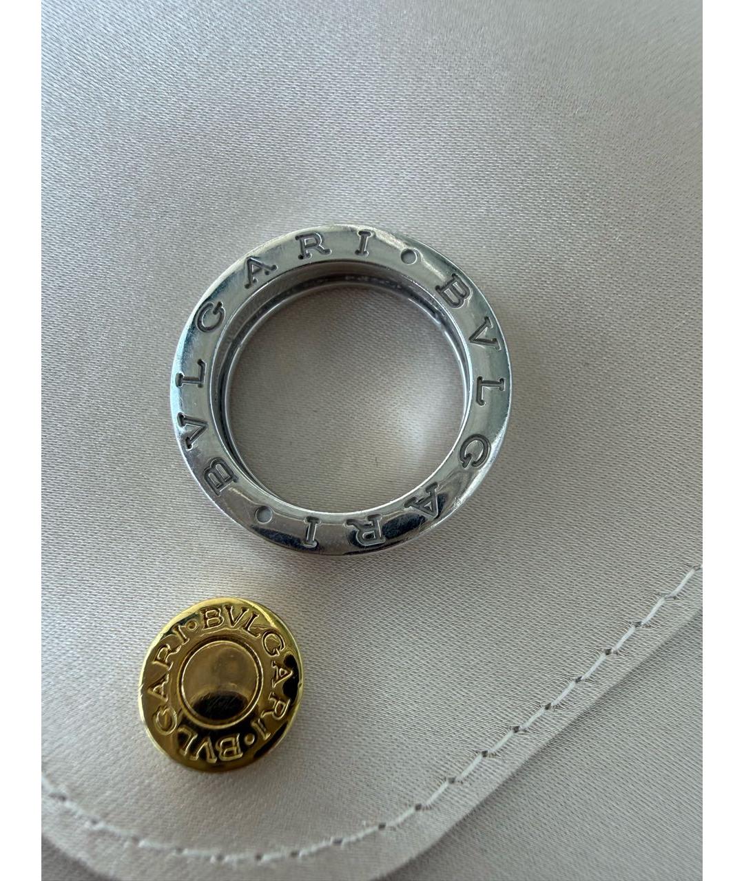 BVLGARI Серебряное кольцо из белого золота, фото 2