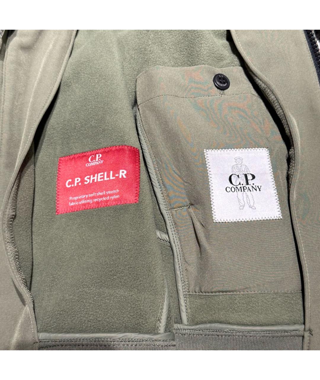 CP COMPANY Зеленая полиэстеровая куртка, фото 8
