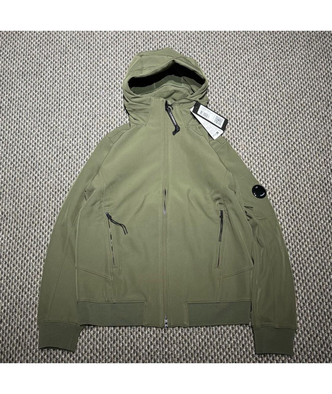 CP COMPANY Зеленая полиэстеровая куртка, фото 2