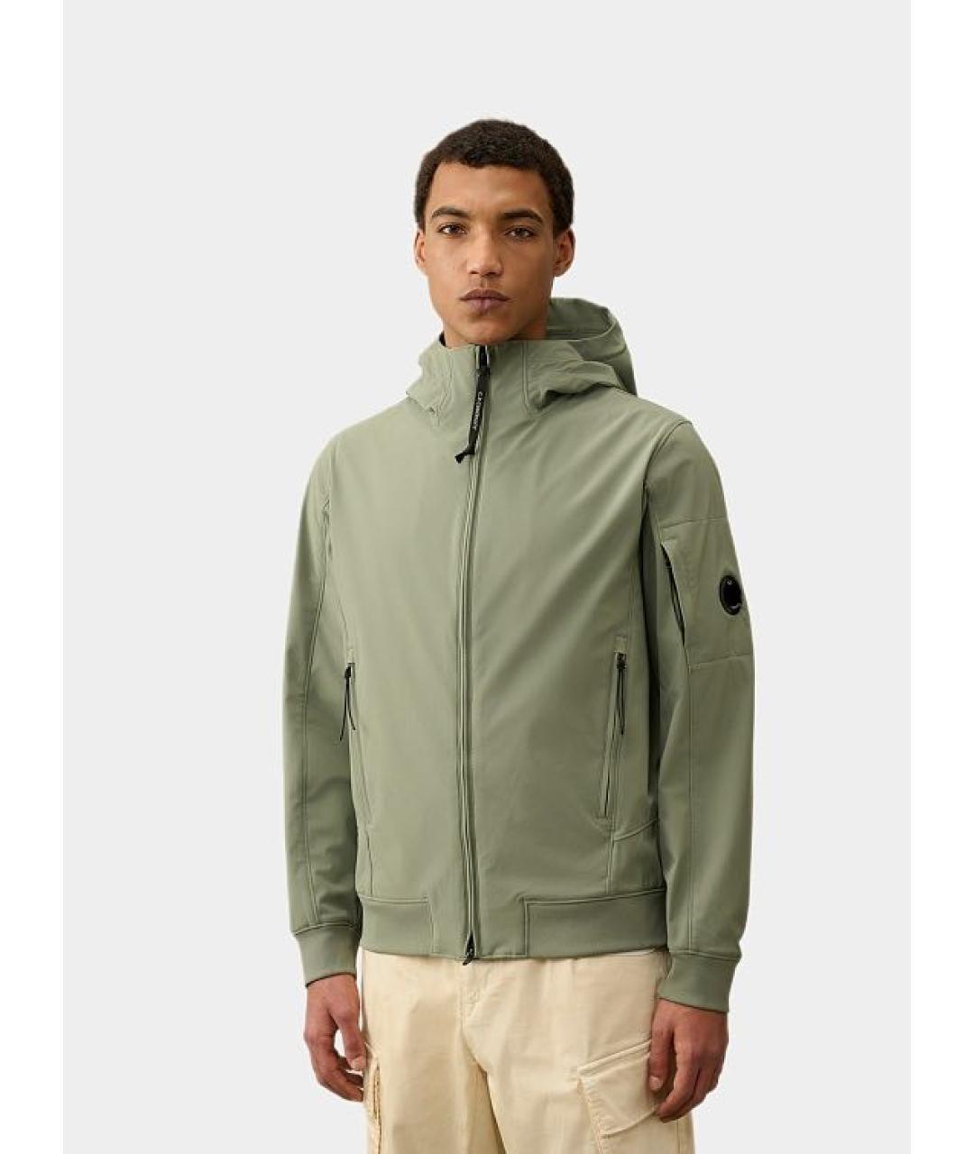 CP COMPANY Зеленая полиэстеровая куртка, фото 6